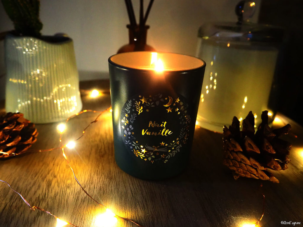 bougie nuit vanille yves rocher