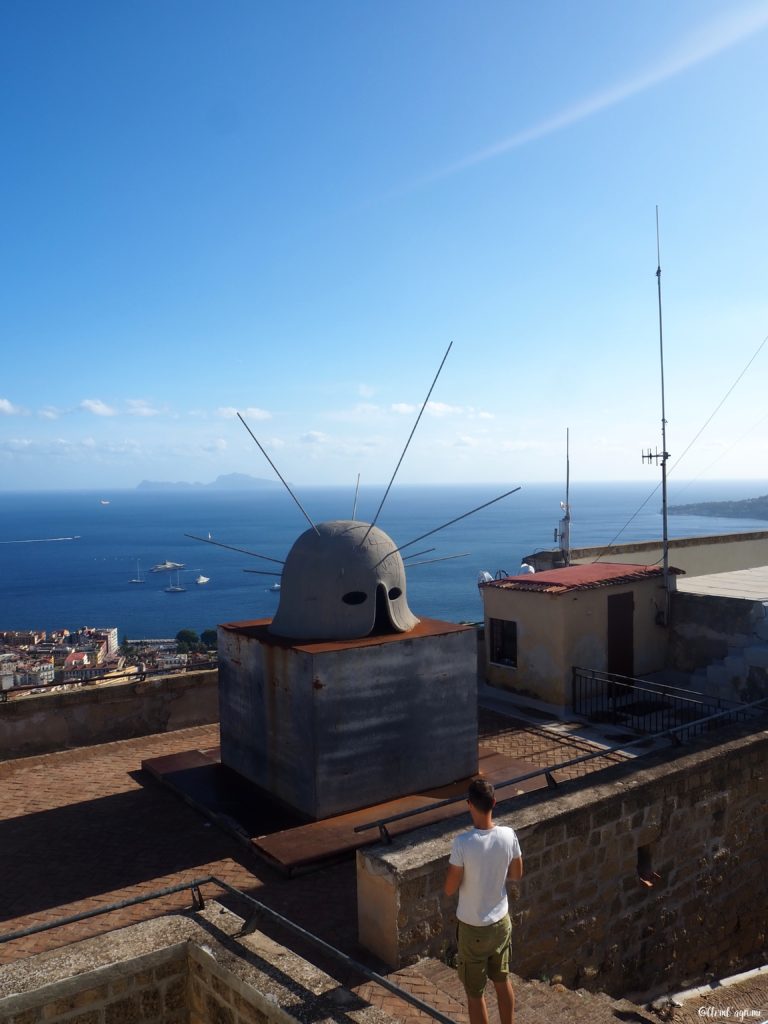 Vue baie de Naples Italie