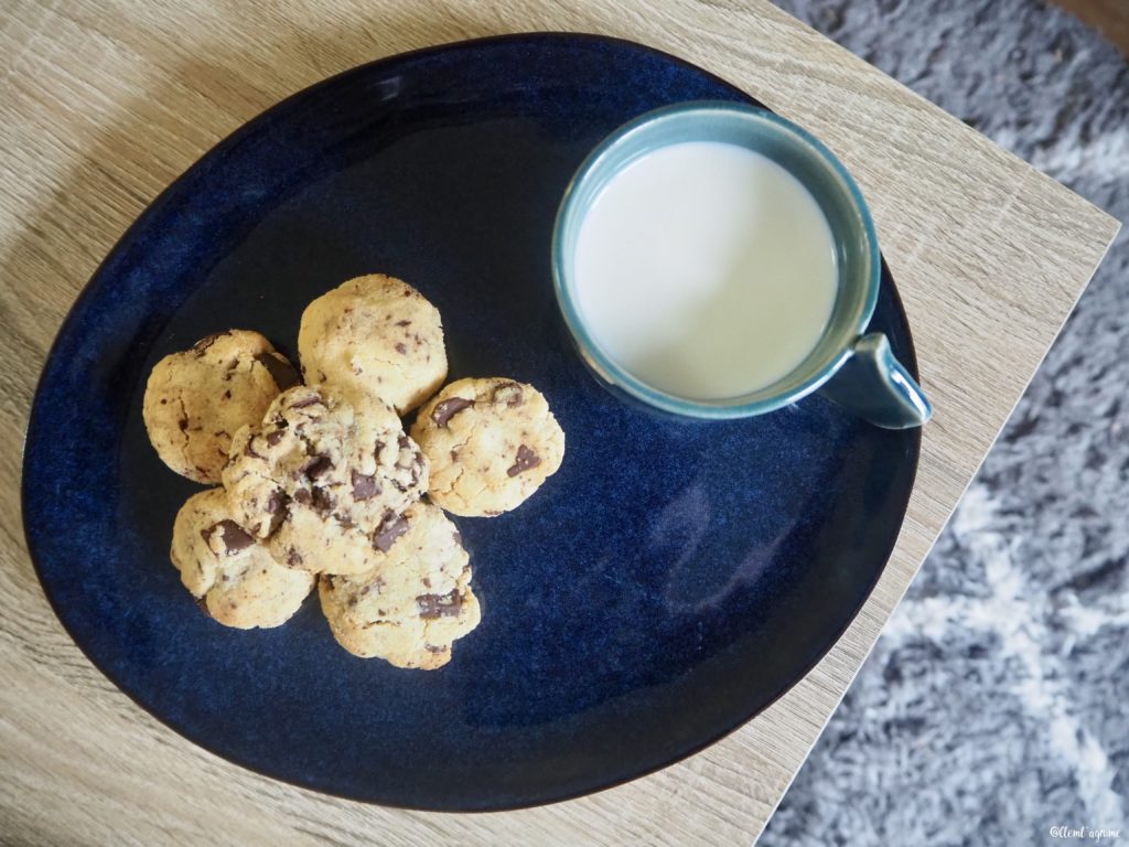 Recette de cookies sans gluten chocolat noix de coco