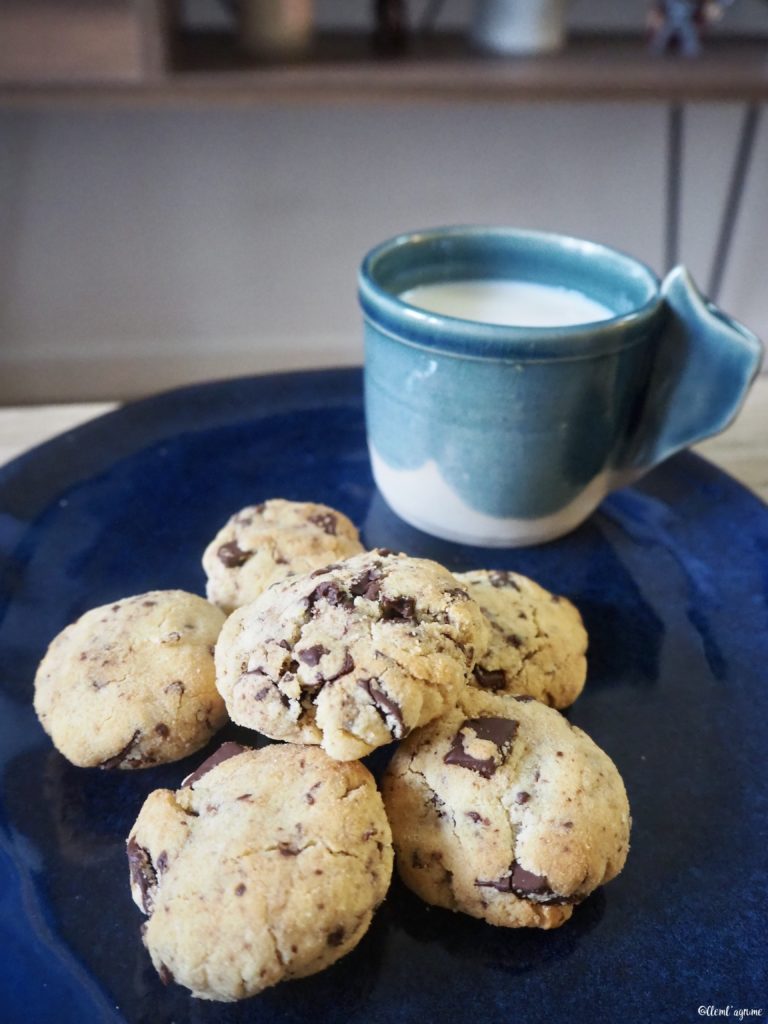 Recette de cookies sans gluten chocolat noix de coco