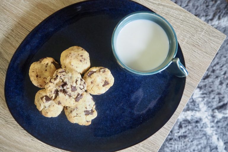 Recette de cookies sans gluten chocolat noix de coco