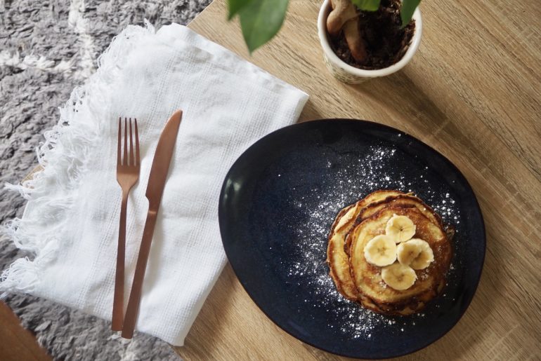 recette de pancakes à la banane facile