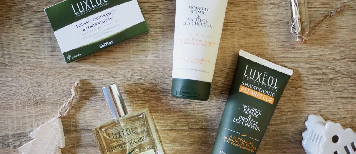 Mon avis sur la routine réparatrice cheveux Luxéol